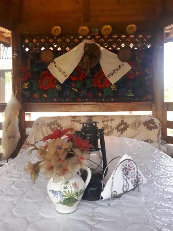 Pensiunea Casa Godja Văleni Exteriör bild